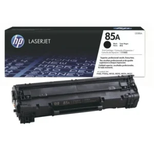 Cartouche de toner HP 85A Noir (CE285A) originale pour imprimante HP LaserJet Pro P1102, P1102w, M1132 et M1212nf au meilleur prix au Maroc.