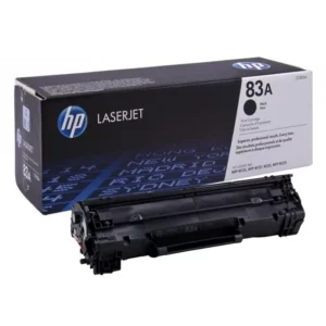 Cartouche de toner noir HP 83A (CF283A) originale pour imprimante HP LaserJet Pro série M125, M127 et M201 au Maroc. Toner LaserJet au prix le moins cher chez Devink.
