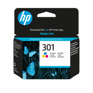 Cartouche d'encre HP 301 Couleur (CH562EE) originale pour imprimantes HP DeskJet et ENVY au Maroc. Le consommable trois couleurs le moins cher chez Devink.