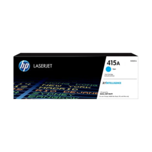 Cartouche de toner HP 415A Cyan (W2031A) originale pour imprimante HP Color LaserJet Pro M454 et MFP M479 au meilleur prix au Maroc.