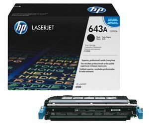 Cartouche de toner noir HP 643A (Q5950A) originale pour imprimante HP Color LaserJet série 4700 au Maroc. Toner LaserJet au prix le moins cher chez Devink.