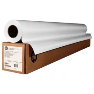 Rouleau de papier HP C6036A blanc brillant 90g A0 36 pouces pour traceur HP DesignJet au Maroc. Papier grand format au prix le moins cher chez Devink.