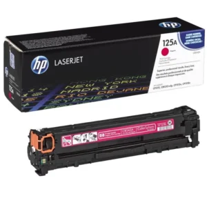 Cartouche de toner HP 125A Magenta (CB543A) originale avec technologie ColorSphere pour HP Color LaserJet CP1215, CP1515 et CM1312 au meilleur prix au Maroc.
