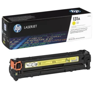 Cartouche de toner jaune HP 131A (CF212A) originale pour imprimante HP LaserJet Pro série 200 Color M251 et MFP M276 au Maroc. Toner LaserJet au prix le moins cher chez Devink.
