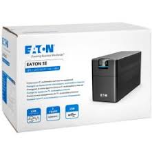Onduleur line-interactive Eaton 5E 1200VA USB avec 6 prises format FR pour la protection électrique professionnelle au meilleur prix au Maroc.