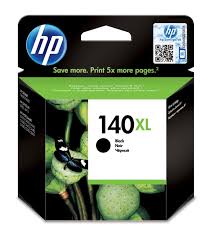 Cartouche d'encre HP 140XL Noir (CB336HE) originale pour imprimante HP Photosmart et DeskJet au Maroc. Consommable HP noir haute capacité au prix le moins cher chez Devink.