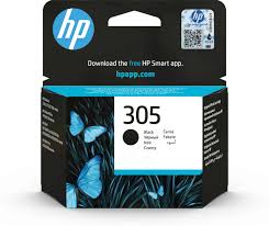 Cartouche d'encre HP 305 Noir (3YM61AE) originale pour imprimantes HP DeskJet et ENVY au Maroc. Le consommable noir le moins cher chez Devink.