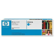 Cartouche de toner cyan HP C8551A originale pour imprimante HP Color LaserJet série 9500 au Maroc. Toner LaserJet au prix le moins cher chez Devink.