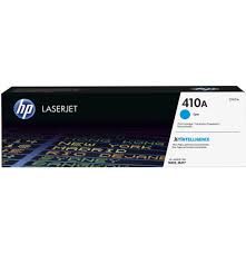 Cartouche de toner cyan HP 410A (CF411A) originale pour imprimante HP Color LaserJet Pro série M452 et MFP M477 au Maroc. Toner LaserJet au prix le moins cher chez Devink.