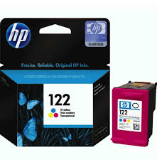 Cartouche d'encre HP 122 Couleur (CH562HE) originale pour imprimantes HP DeskJet au Maroc. Le consommable trois couleurs le moins cher chez Devink.