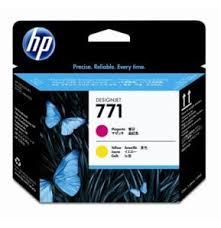 Tête d'impression HP 771 Magenta et Jaune (CE018A) originale pour traceurs HP DesignJet Z6200, Z6600 et Z6800 au Maroc. Le composant traceur haute précision le moins cher chez Devink.