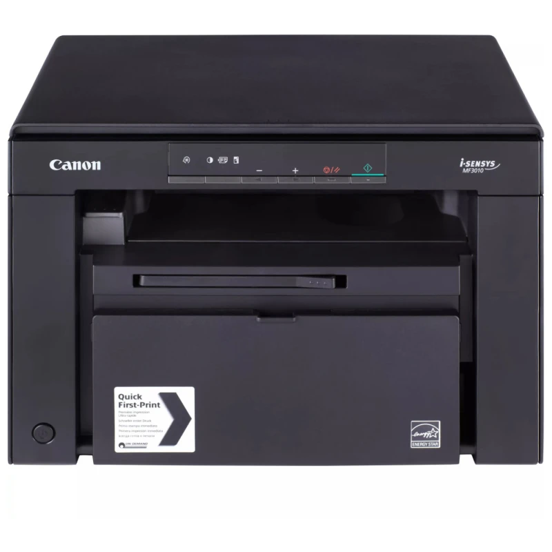 Imprimante Canon MF3010 multifonction laser 3-en-1 noir et blanc au meilleur prix au Maroc.