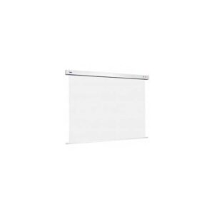 Écran de projection motorisé OMEGA SCREEN 200x200 cm Matte White 0.38mm avec télécommande au Maroc. Le matériel de projection électrique le moins cher chez Devink.