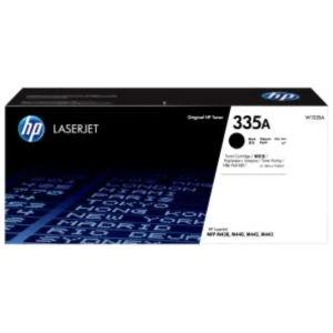 Toner LaserJet authentique Noir HP 335A (W1335A) original pour imprimante HP LaserJet série M438, M442 et M443 au Maroc. Consommable HP noir au prix le moins cher chez Devink.