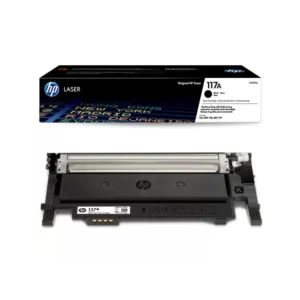 Cartouche de toner noir HP 117A (W2070A) originale pour imprimante HP Color Laser série 150 et 178 au Maroc. Toner Laser au prix le moins cher chez Devink.
