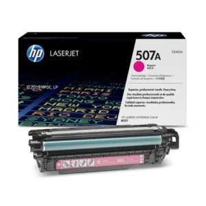 Cartouche de toner magenta HP 507A (CE403A) originale pour imprimante HP LaserJet Enterprise série 500 Color M551 au Maroc. Toner LaserJet au prix le moins cher chez Devink.