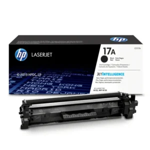 Cartouche de toner noir HP 17A (CF217A) originale pour imprimante HP LaserJet Pro série M102 et MFP M130 au Maroc. Toner LaserJet au prix le moins cher chez Devink.