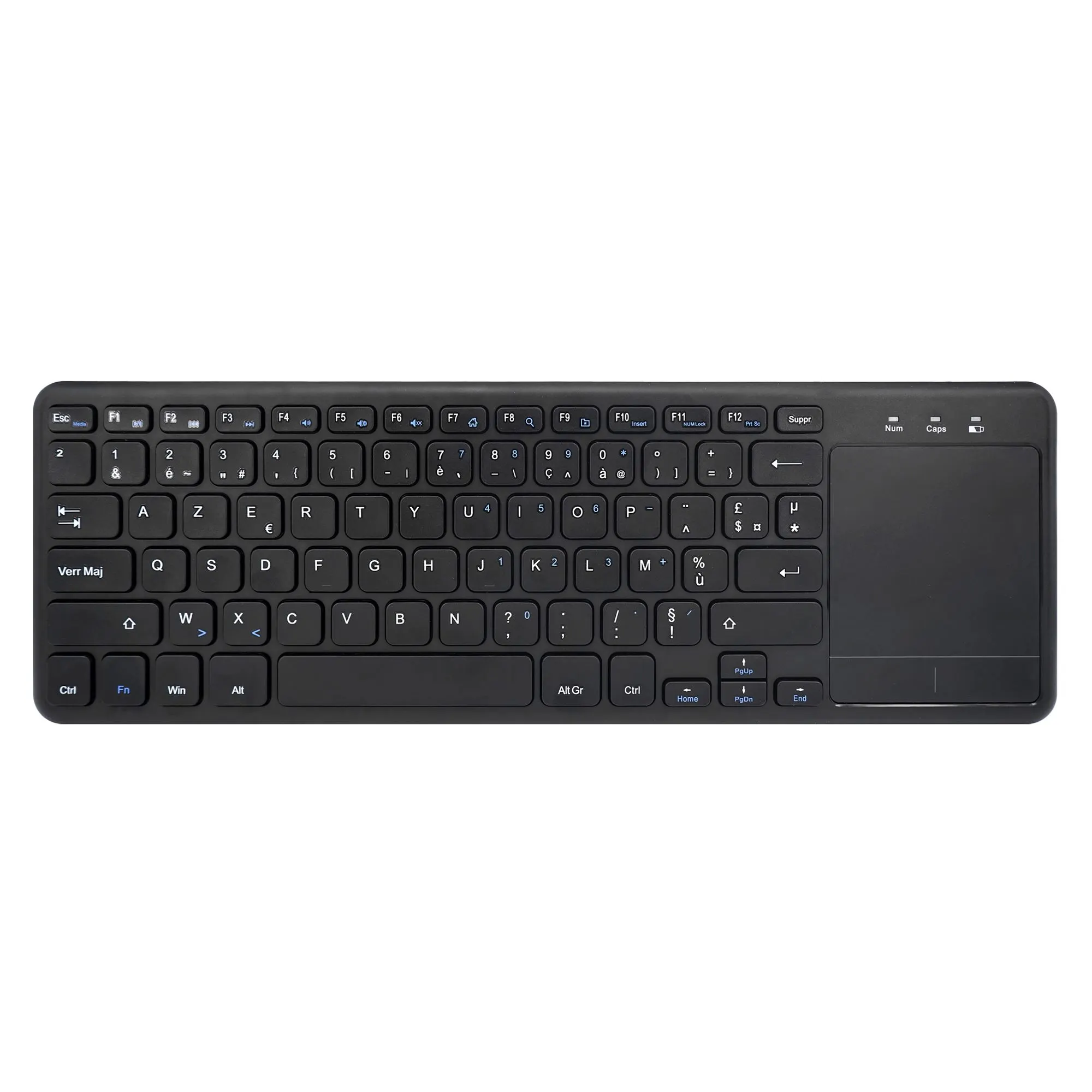 Clavier sans fil T'nB pour Smart TV avec pavé tactile intégré, idéal pour la navigation internet au meilleur prix au Maroc.