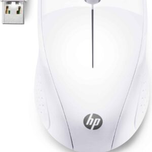 Souris sans fil HP Wireless Mouse 200 Snow White 7KX12AA au meilleur prix au Maroc sur Devink.ma