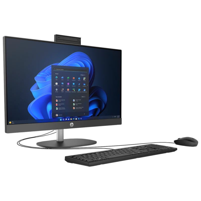 Ordinateur Tout-en-un HP 24 AIO 24-cr2011nk Intel Core Ultra 5 Jet Black au meilleur prix au Maroc sur Devink.ma